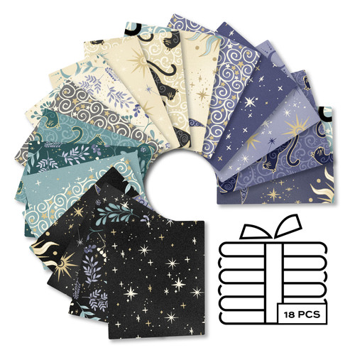 Charmed - Fat Quarter Bundle - 18 Cuts Each - No Panel