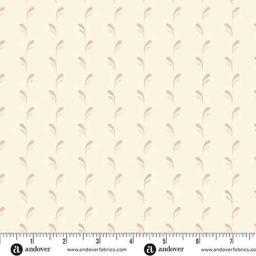 Pebbles by Laundry Basket Quilts Tea Tree Cherry Blossom