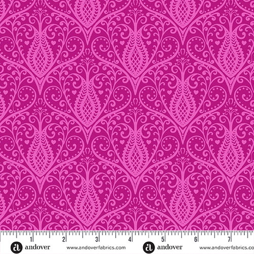 Heart Nouveau by Eye Candy Quilts Heartachoke Grape