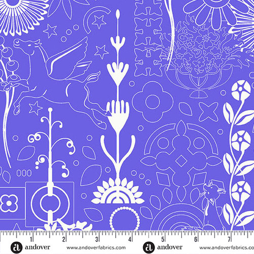 Sun Print 2025 by Alison Glass Cameo Hydrangea