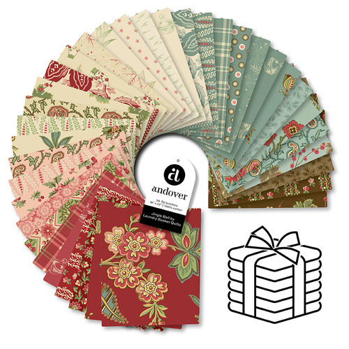 Jingle Bell - Fat Quarter Bundle - 36 Cuts Each