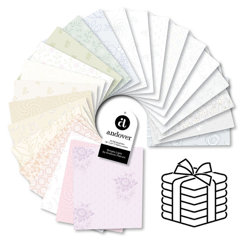 Simply Light - Fat Quarter Bundle - 24 Cuts Each