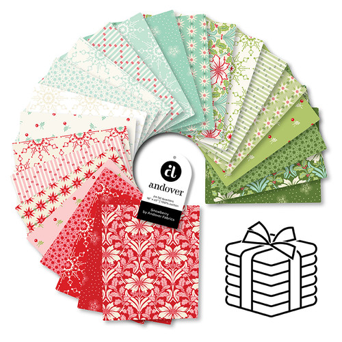 Snowberry - Fat Quarter Bundle - 24 Cuts Each