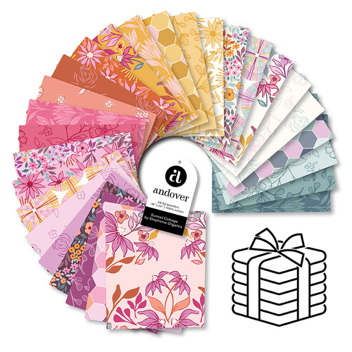 Sunset Cottage - Fat Quarter Bundle - 28 Cuts Each