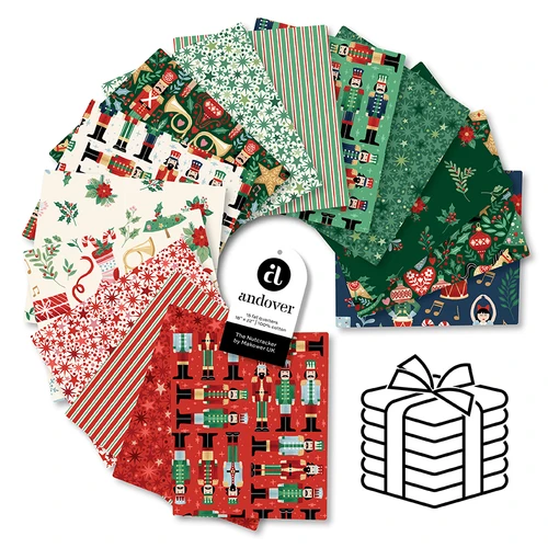 The Nutcracker - Fat Quarter Bundle - 15 Cuts Each