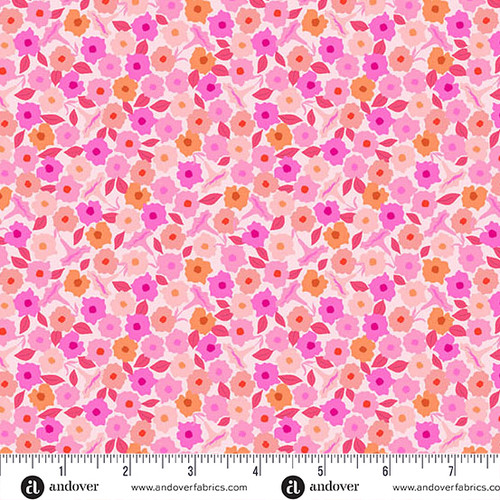 Memories Unfold by Stephanie Organes Floret Pink