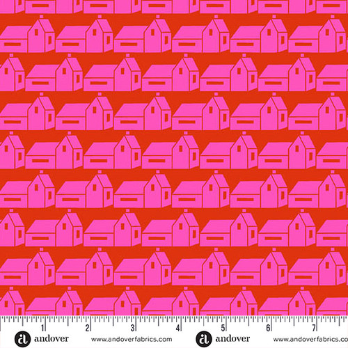Memories Unfold by Stephanie Organes Rockport Hot Pink