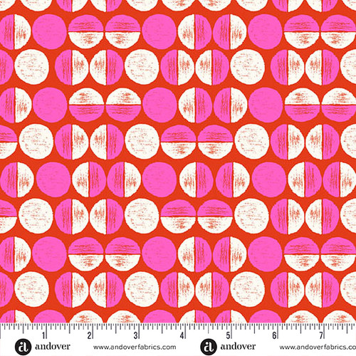 Memories Unfold by Stephanie Organes Moonlit Hot Pink