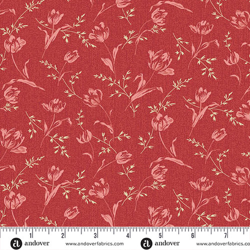 Lighthouse by Laundry Basket Quilts Bindweed Red Roof