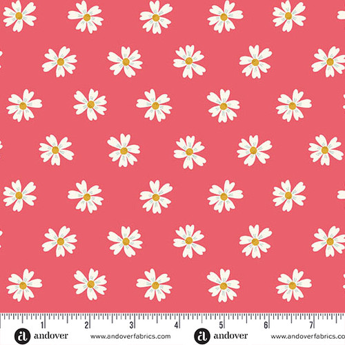 Bloom and Sew by Amy Latta Daisy Days Raspberry