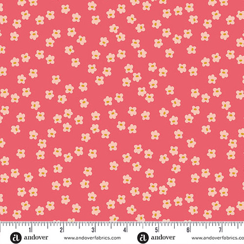 Bloom and Sew by Amy Latta Tiny Blooms Raspberry
