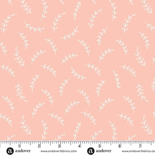 Bloom and Sew by Amy Latta Dancing Vines Blush