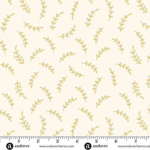 Bloom and Sew by Amy Latta Dancing Vines Cream