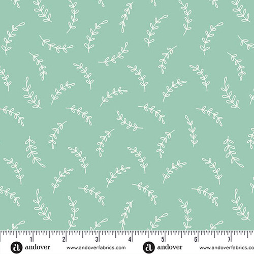 Bloom and Sew by Amy Latta Dancing Vines Mint