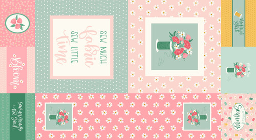 Bloom and Sew by Amy Latta Bloom and Sew Panel Multi