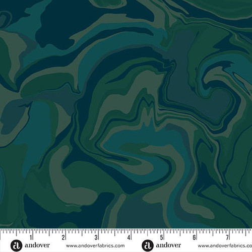 Nebula by Eye Candy Quilts Nebula Phthalo Green