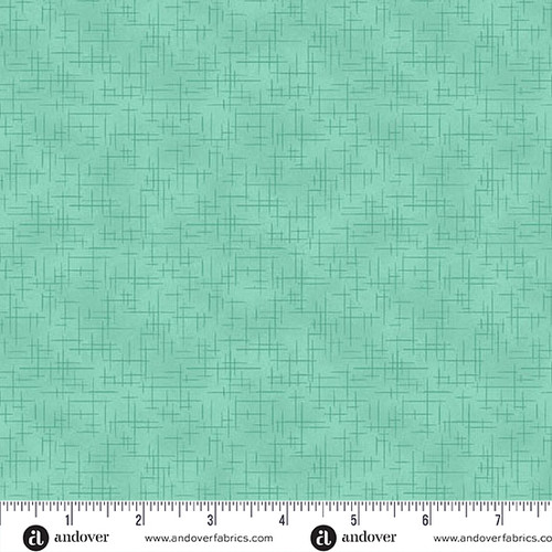Retro Stitch by Andover Fabrics Retro Stitch Turquoise