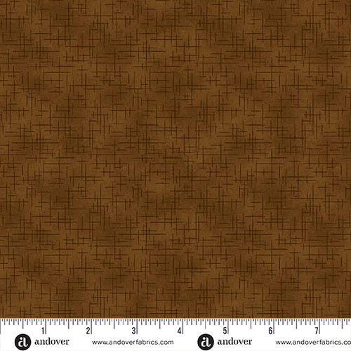 Retro Stitch by Andover Fabrics Retro Stitch Chocolate