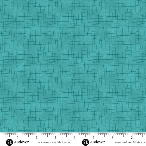 Retro Stitch by Andover Fabrics Retro Stitch Teal