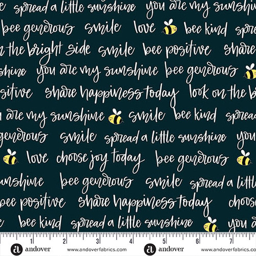 Sunny Honey by Amy Latta Bee Positive Black