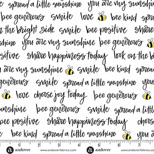 Sunny Honey by Amy Latta Bee Positive White