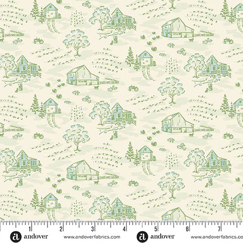 Heartland by Judy Jarvi Little Toile Cream