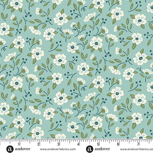 Heartland by Judy Jarvi In Bloom Misty Blue