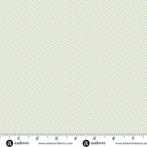 Sewing Bird by Laundry Basket Quilts Half Square Triangle Ice