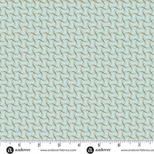 Sewing Bird by Laundry Basket Quilts Ribbon Weave Adriatic