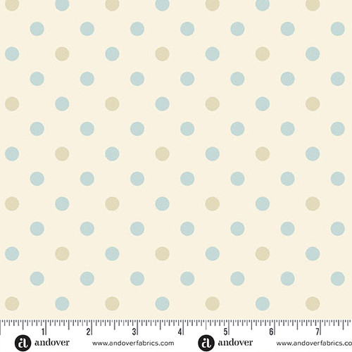 Sewing Bird by Laundry Basket Quilts Pearls Cream