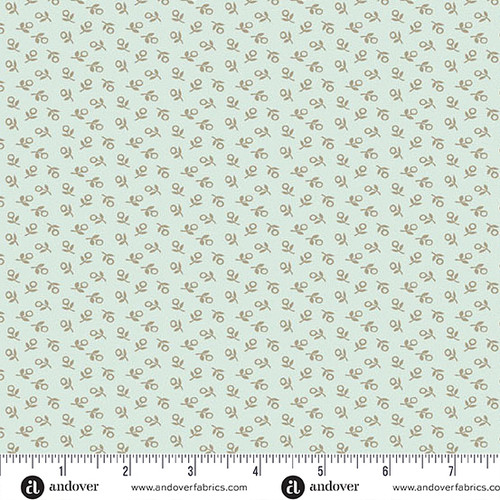 Sewing Bird by Laundry Basket Quilts Love Knot Mist