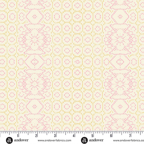 Flourish by Alexandra Bordallo Grandma's Lace Pink