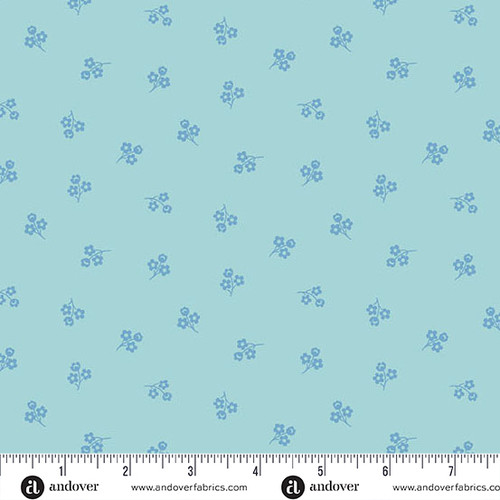 Sweet Things by Andover Fabrics Picking Daisies Blue