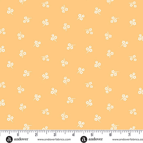 Sweet Things by Andover Fabrics Picking Daisies Orange