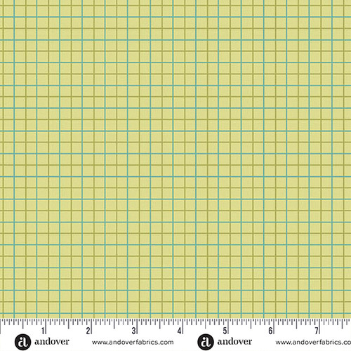 Sweet Things by Andover Fabrics Big Check Green