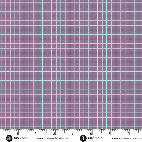 Sweet Things by Andover Fabrics Big Check Purple
