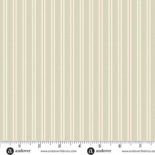 Quiltessential by Laundry Basket Quilts Double Stripe Rose