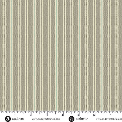 Quiltessential by Laundry Basket Quilts Double Stripe Lichen