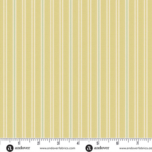 Quiltessential by Laundry Basket Quilts Double Stripe Daisy