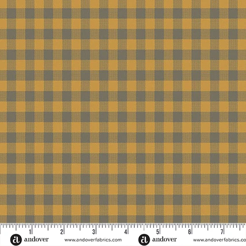 Quiltessential by Laundry Basket Quilts Gingham Turmeric