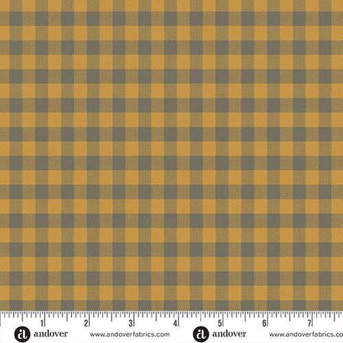 Quiltessential by Laundry Basket Quilts Gingham Turmeric