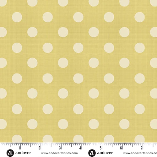 Quiltessential by Laundry Basket Quilts Large Dot Sunny