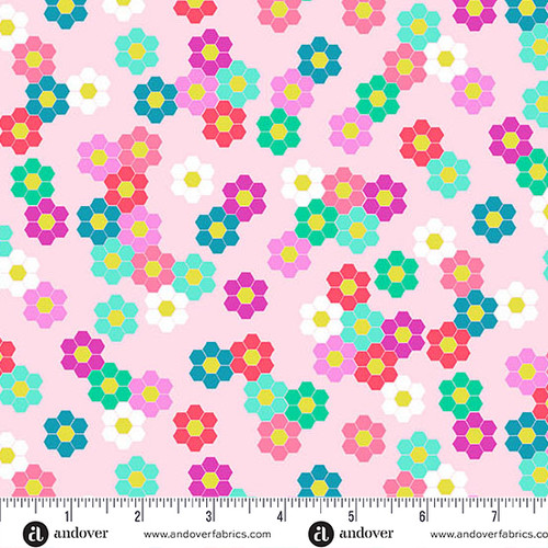 Color Pop Playground by KP Creates Hexie Garden Petal