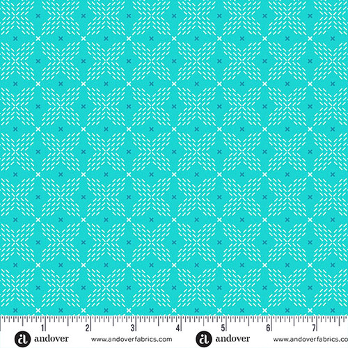 Color Pop Playground by KP Creates Double Crossed Teal
