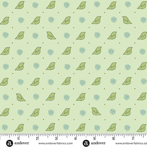 A Song To Sing by Pam Selkirk Widdershins Wren Tea Green