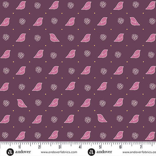 A Song To Sing by Pam Selkirk Widdershins Wren Eggplant