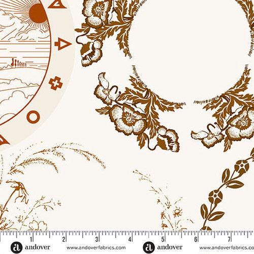 Camp Kitschy Lala by Alison Glass Thankful Cream