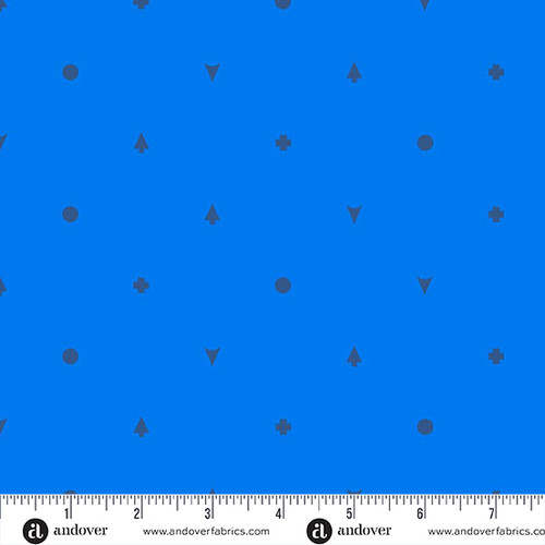 Camp Kitschy Lala by Alison Glass Symbolic Cobalt