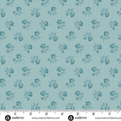 Ayla by Max & Louise Grid Flower Sky