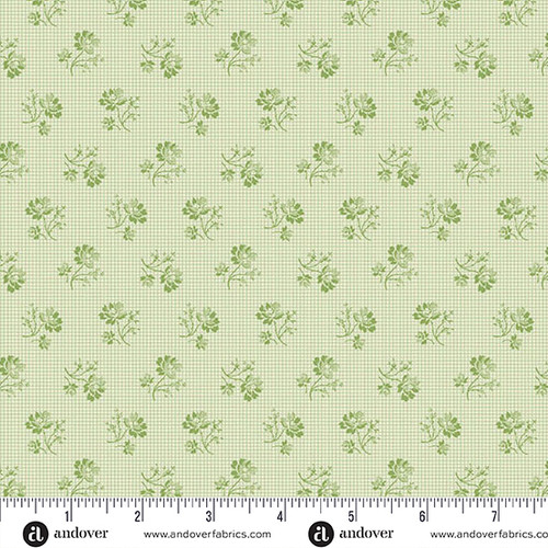 Ayla by Max & Louise Grid Flower Mint